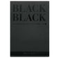 fabriano black black paged 9 x 12inch sketch book