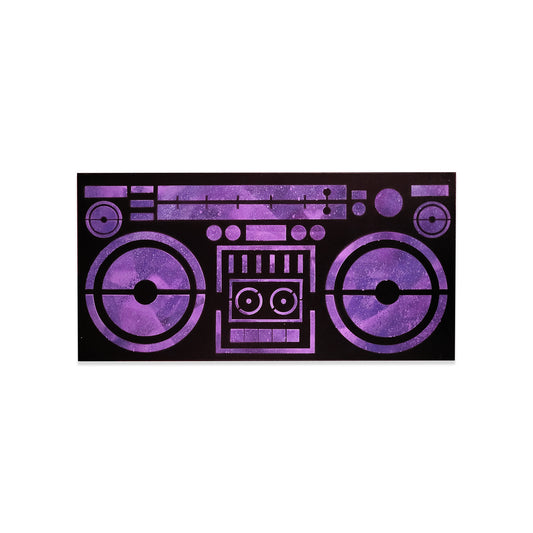 Boombox Purple Tape - SAINTS- Canvas