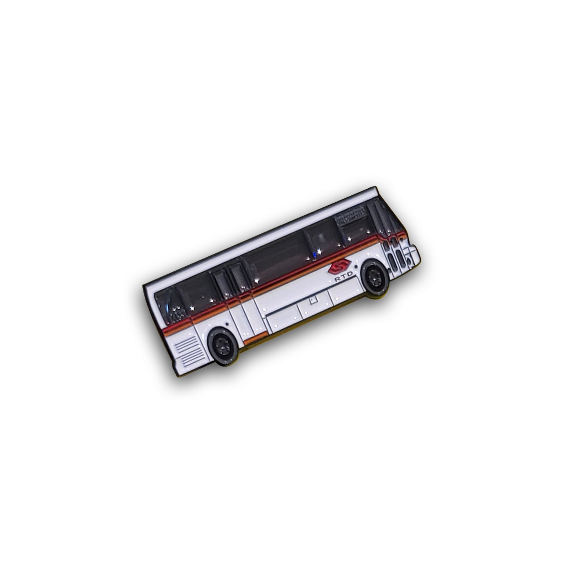 Drew One "City Bus Pin" on a white background
