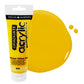 Daler & Rowney beginner's yellow acrylic paint tube