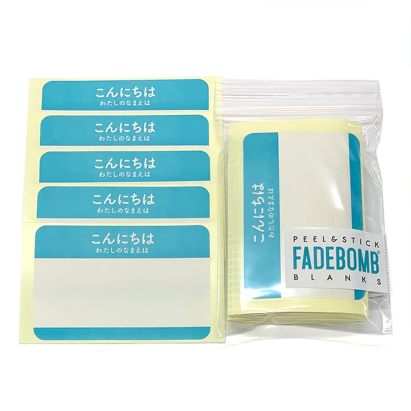FADEBOMB My Name Is Sticker Pack
