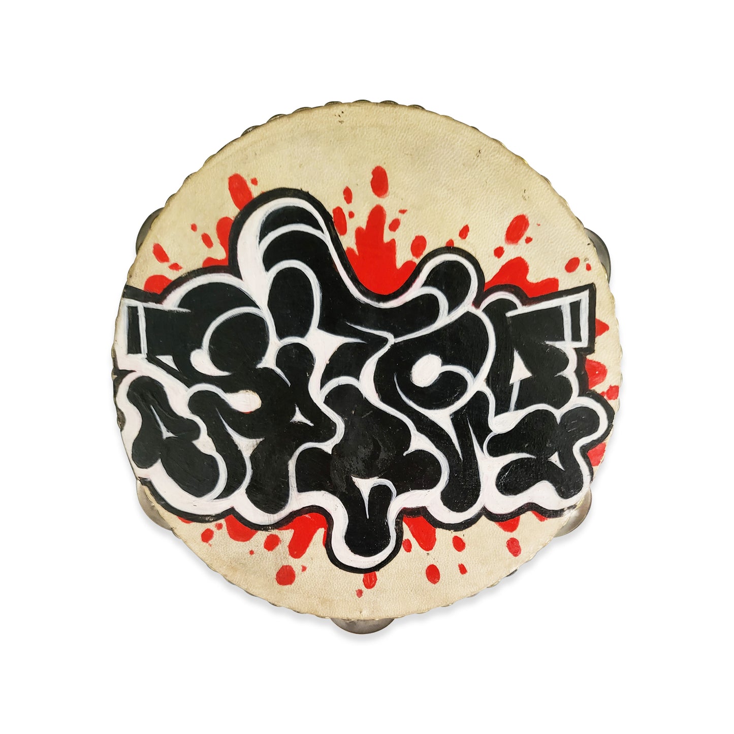 Graffiti Tamourine by SITEO