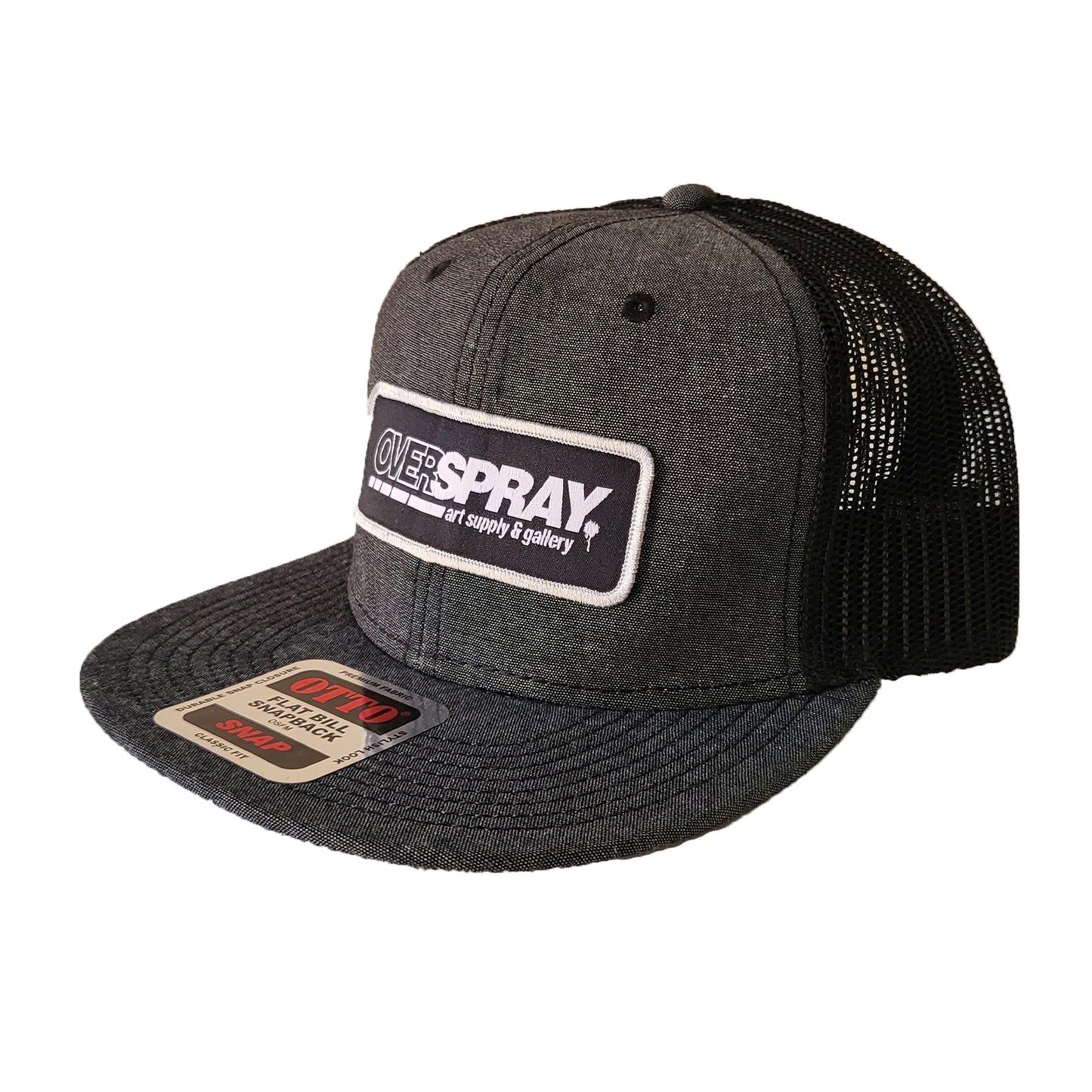 Patch Cap Grey Mesh