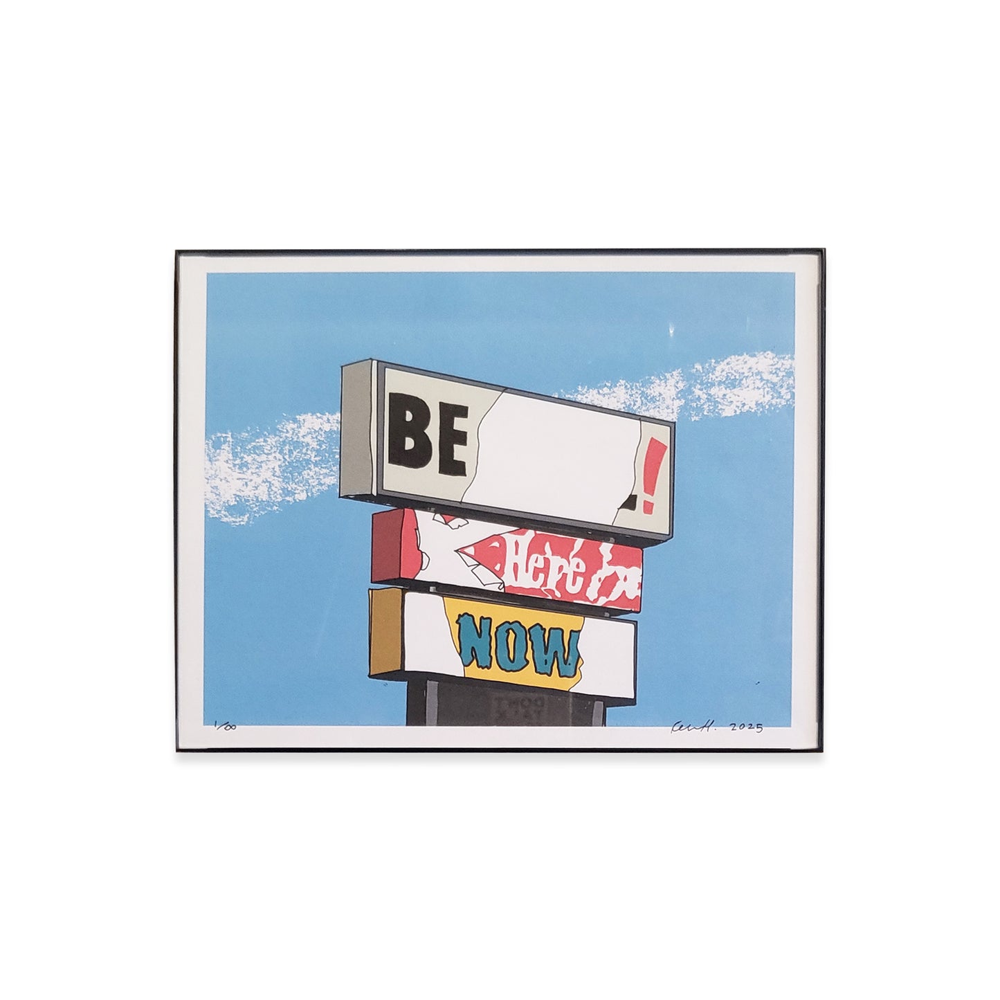 Be! Here Now! by Hate Paste