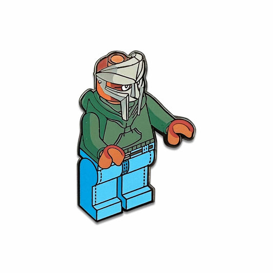 Lego character of MC MF DOOM