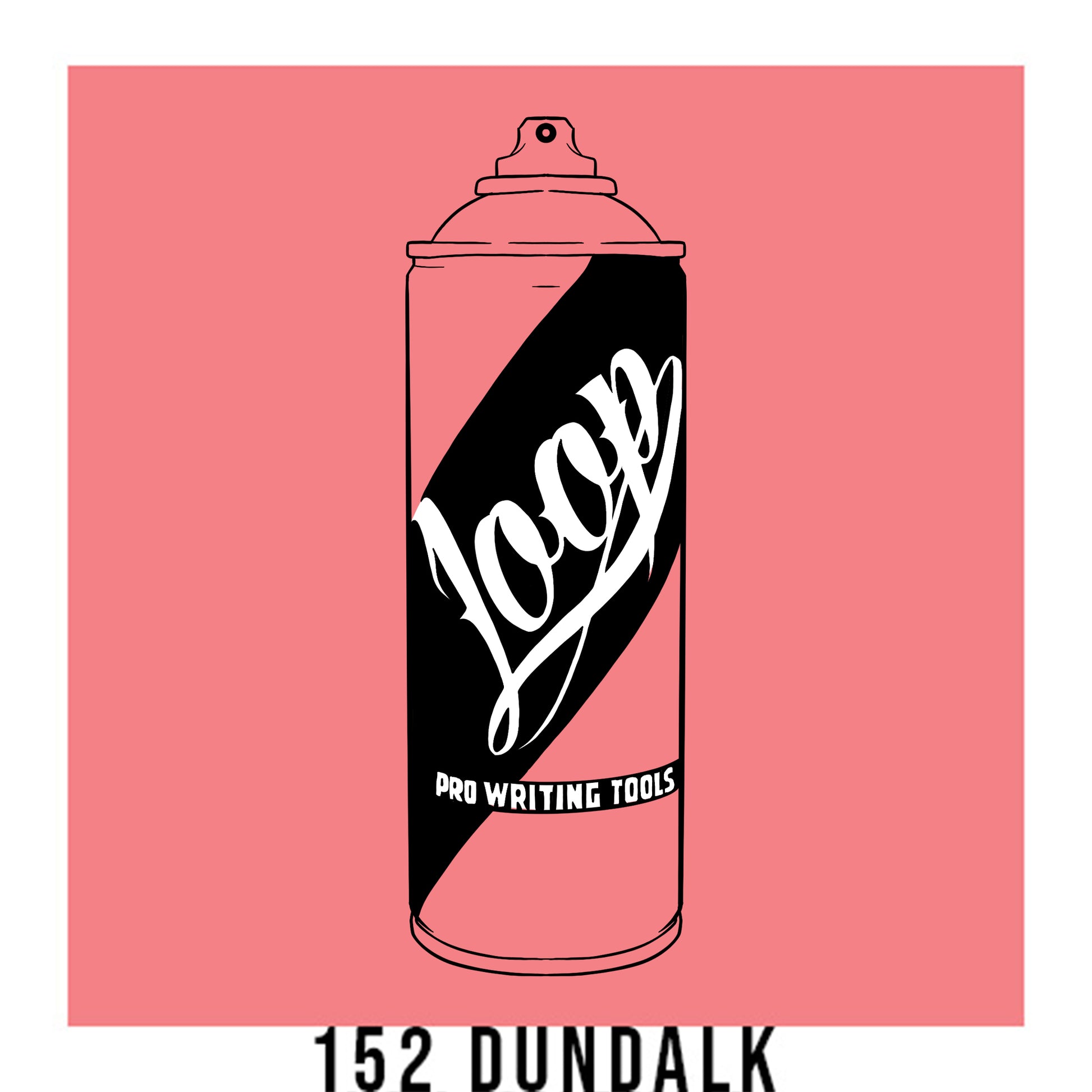 Loop colors artist spray paint in Dundalk pink.