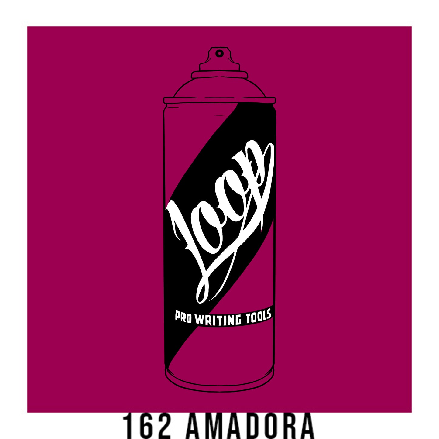 Loop colors artist spray paint in Amadora deep pink.