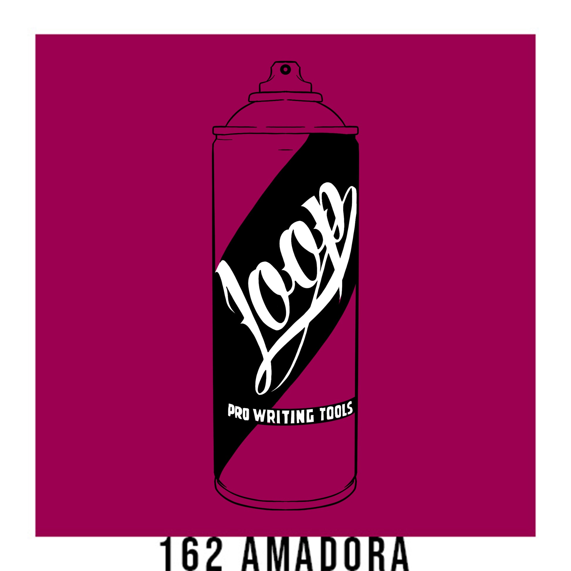 Loop colors artist spray paint in Amadora deep pink.