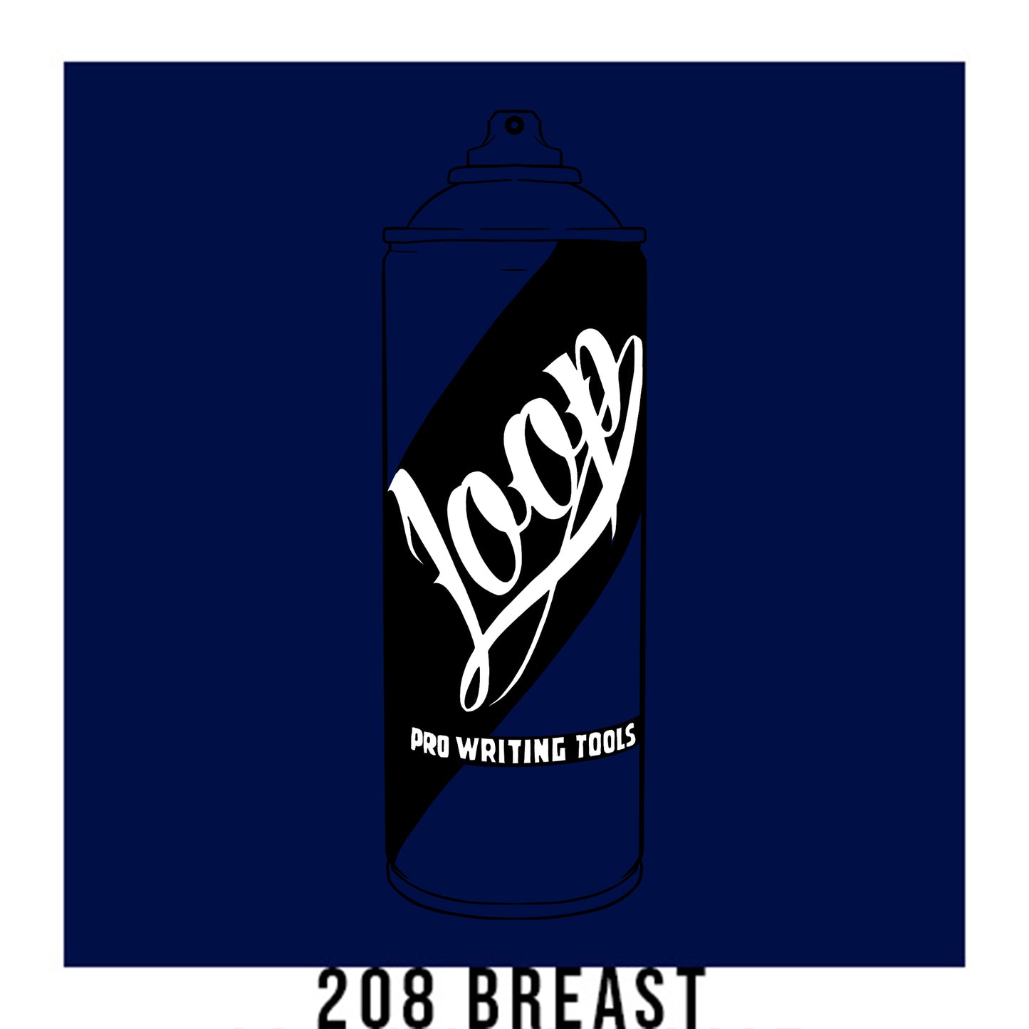 Loop colors spray paint in Breast dark blue