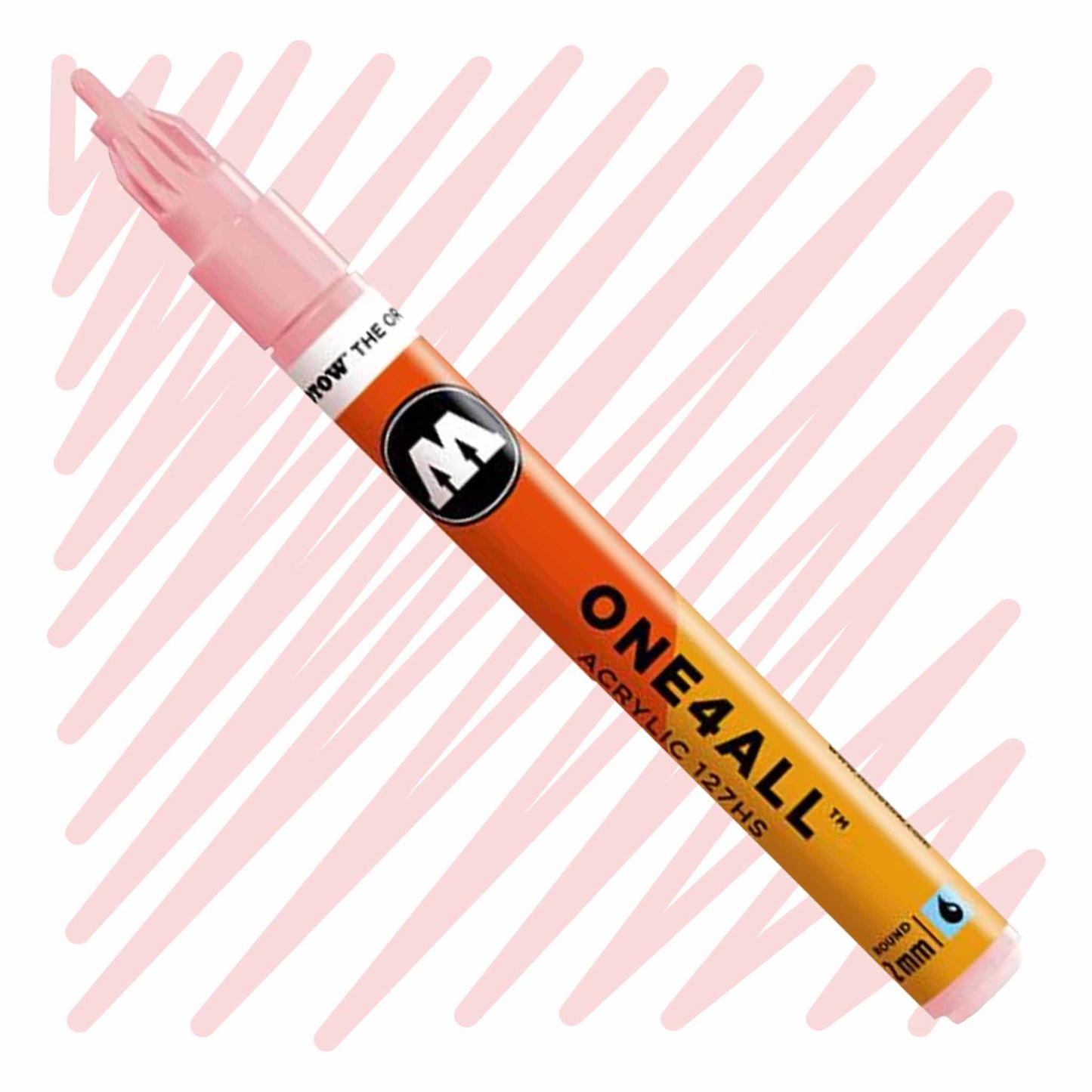 One4All Acrylic 127HS 2mm Round pastel skin pink Paint marker