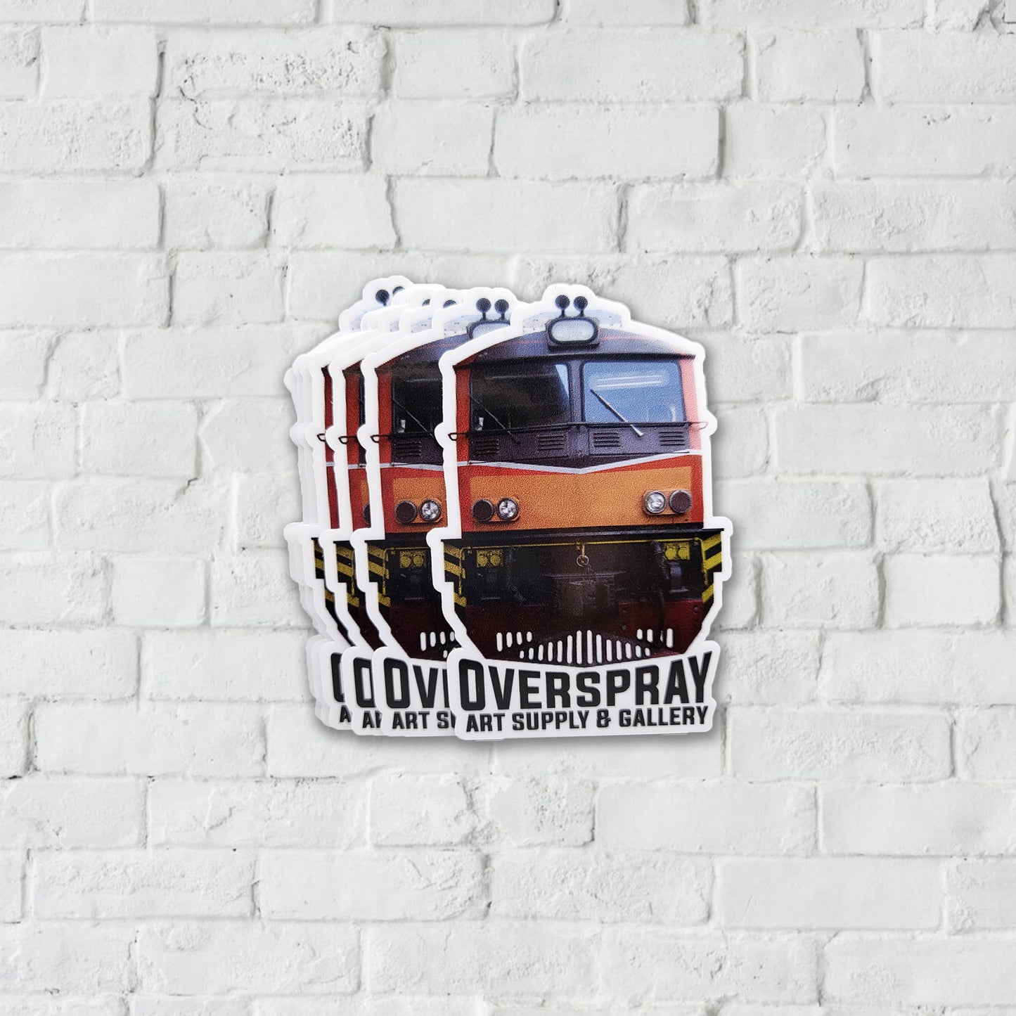 Overspray Stickers