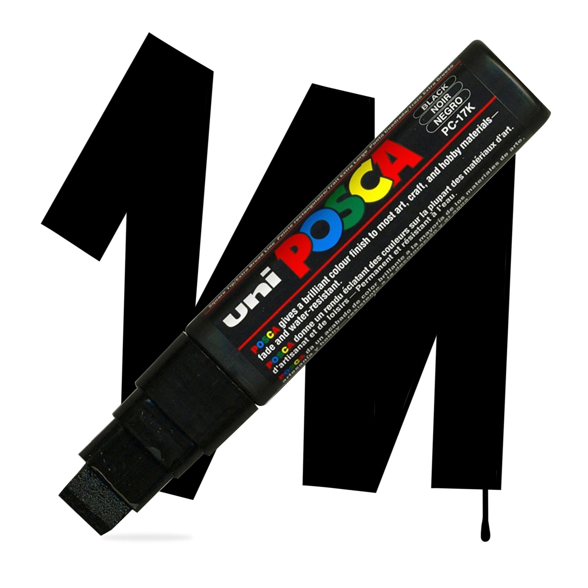 POSCA artist paint marker PC-17K extra broad in black