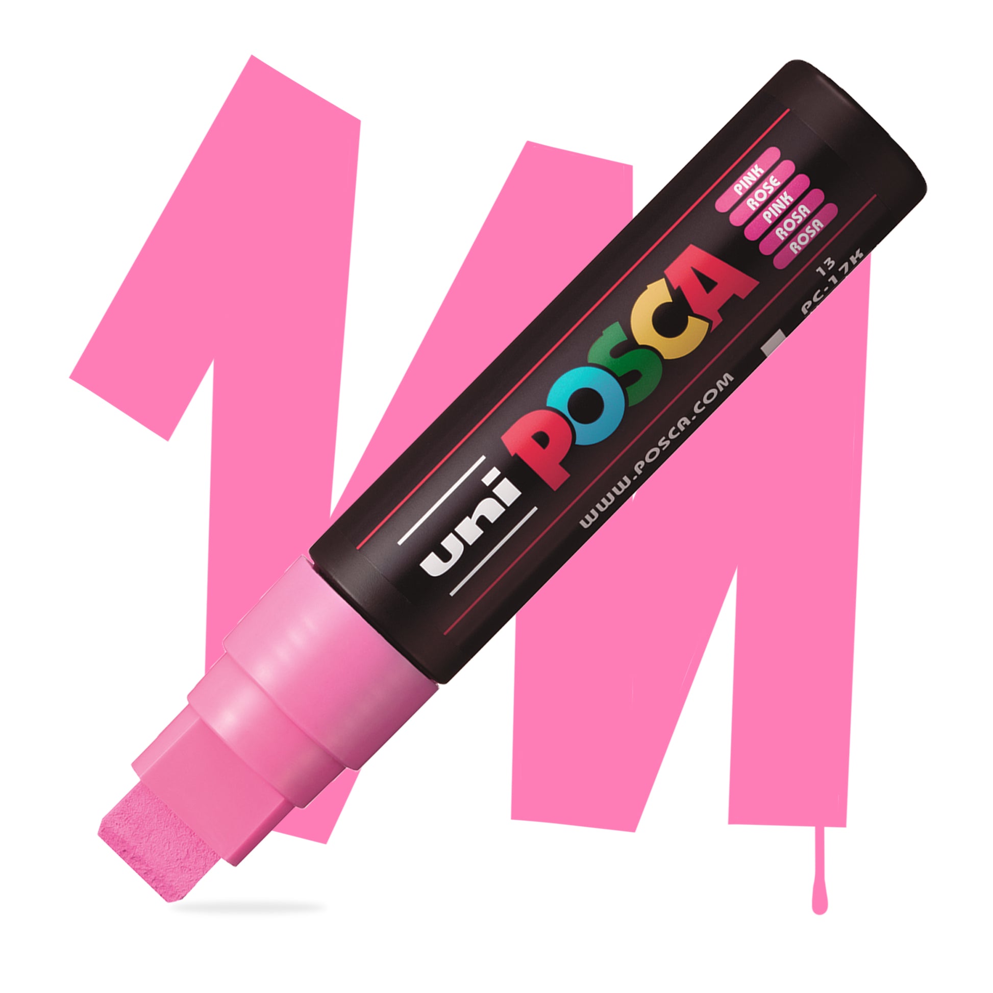 POSCA artist paint marker PC-17K extra broad in pink