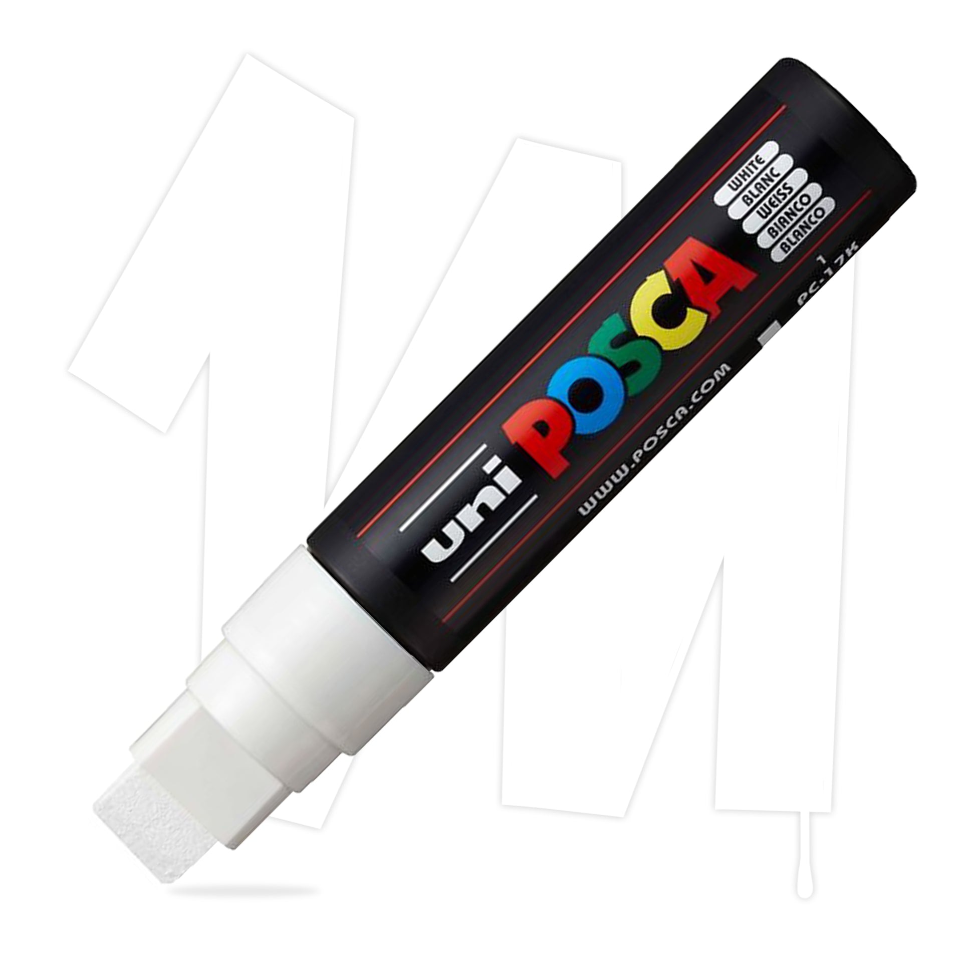 POSCA artist paint marker PC-17K extra broad in white