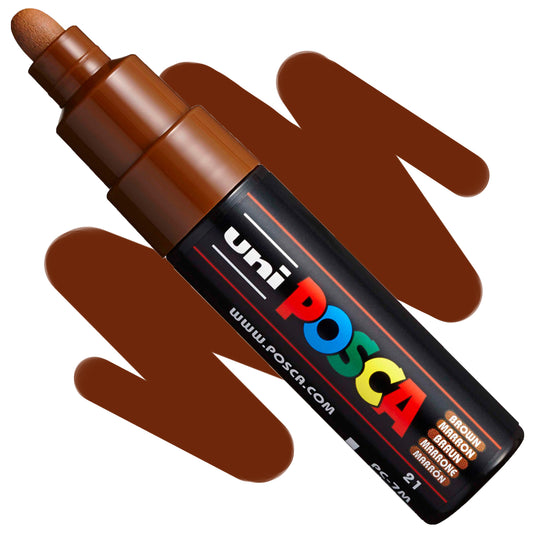POSCA artist paint marker in brown