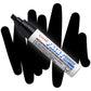 Uni paint chisel tip markers px-30 in black.