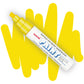 Uni paint chisel tip markers px-30 in yellow.