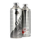2 silver "Cleaner" Loop cans standin next toeachother on a white background. The word "cleaner" runs across the face of one can