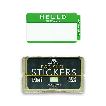 Egg Shell Sticker Packs