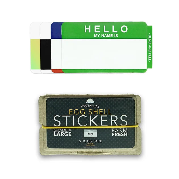 Egg Shell Sticker Packs