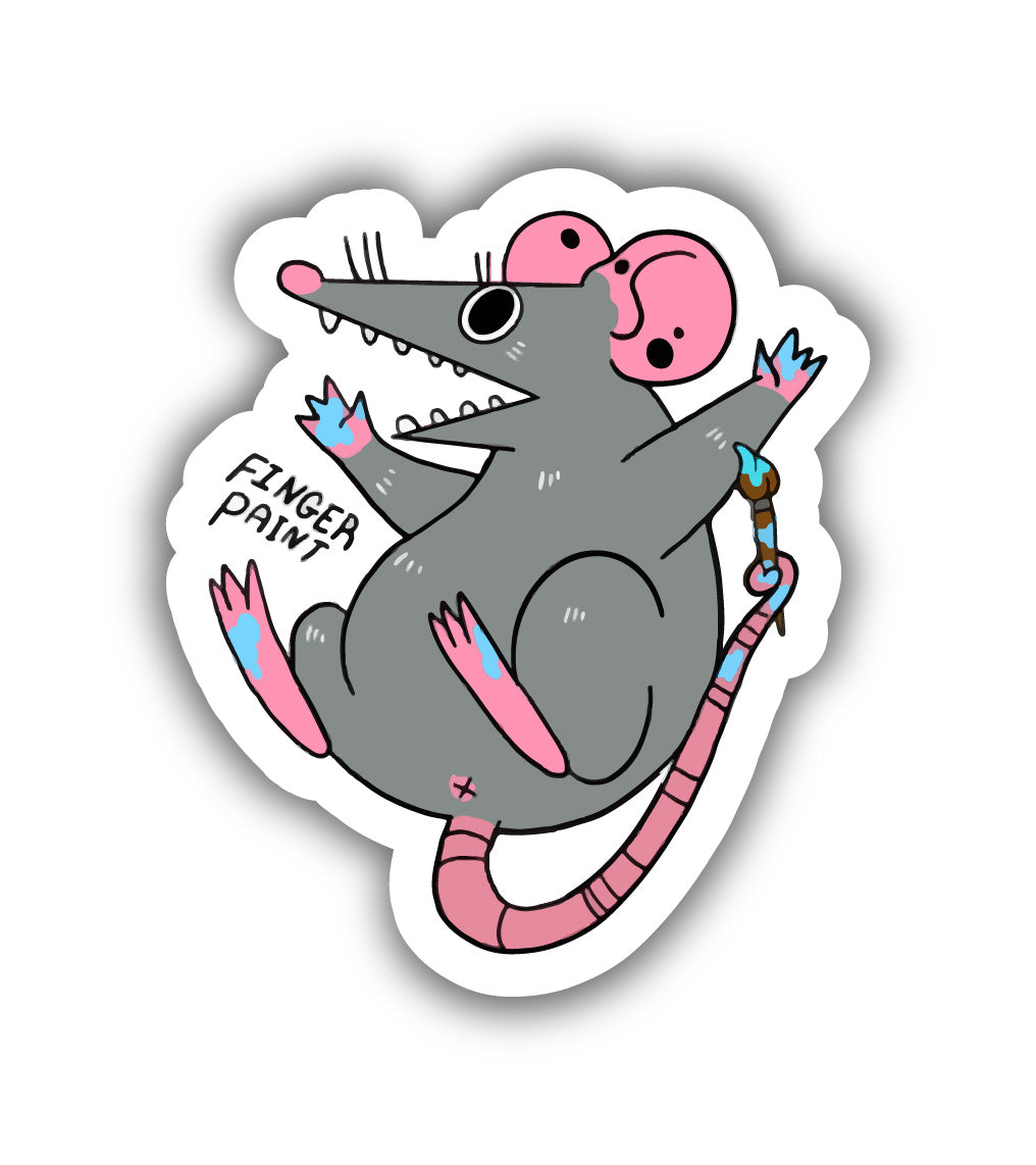 Finger Paint Sticker