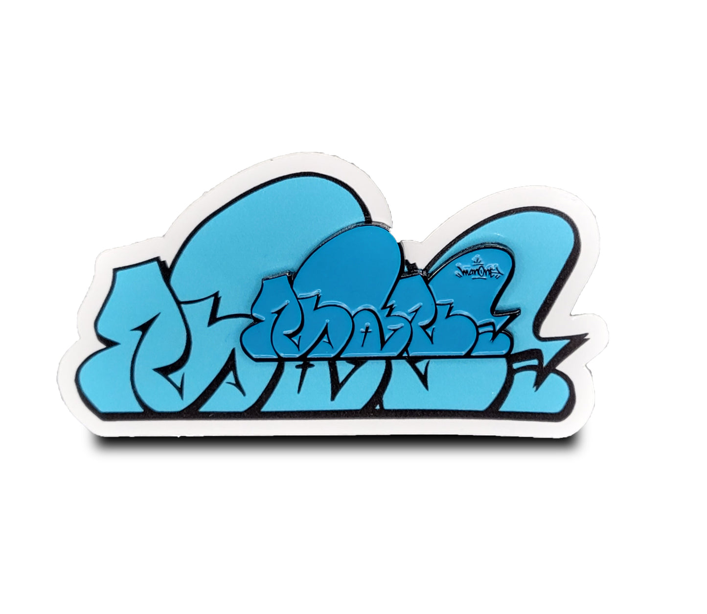 Blue Throwie Pin