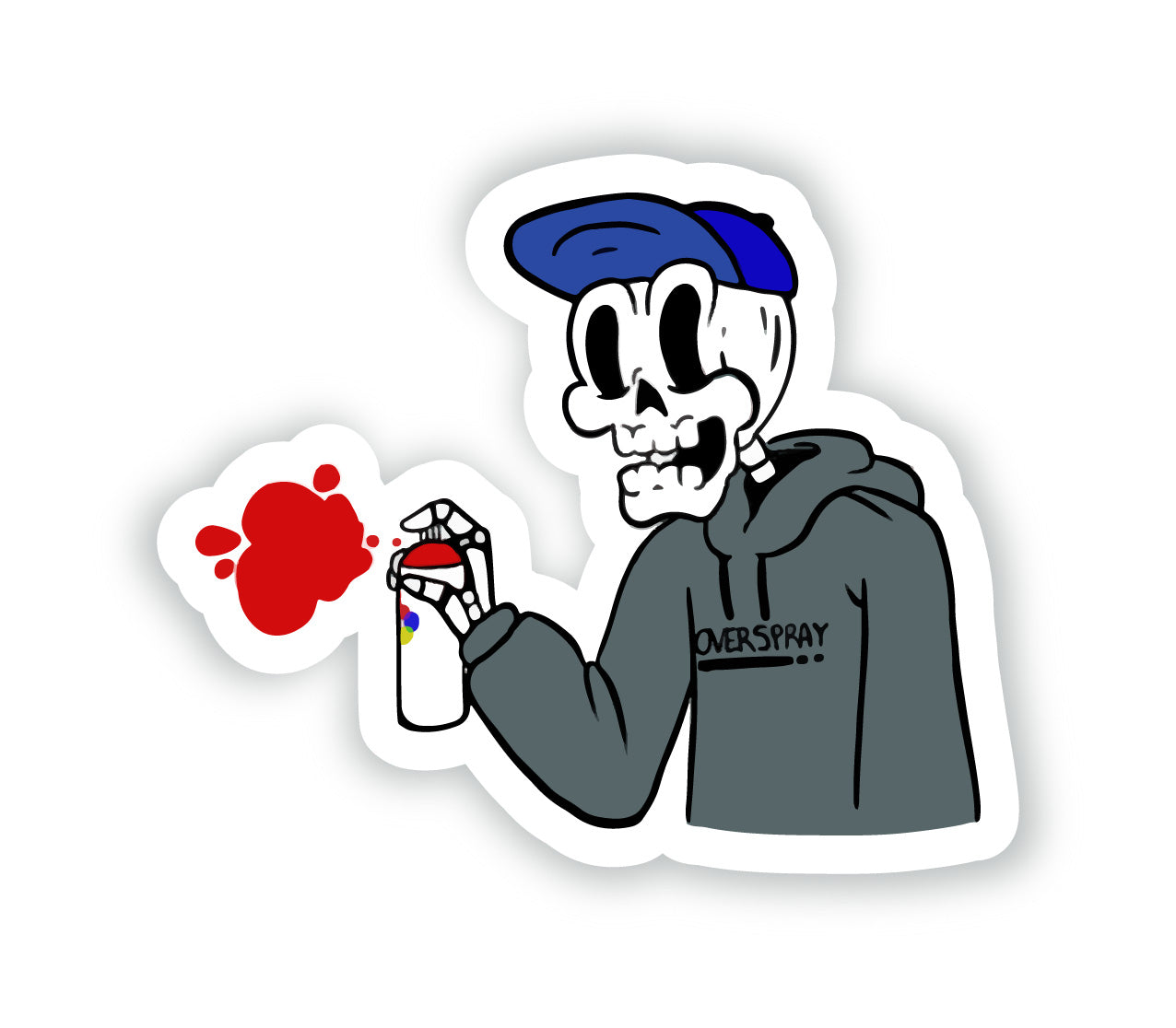 Skeleton Sticker