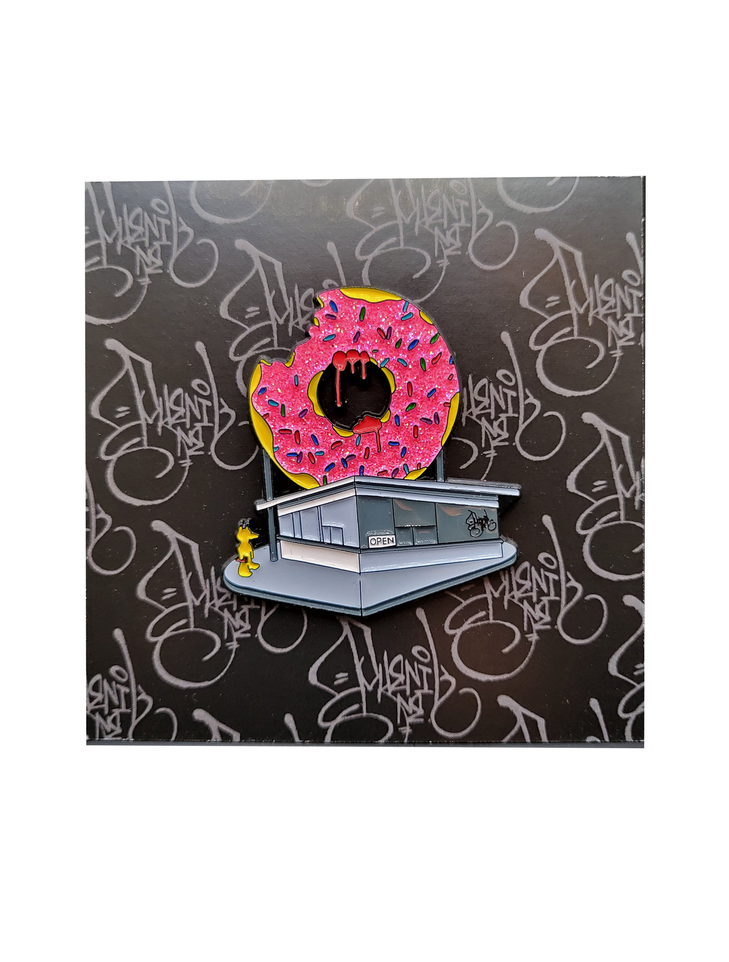 Quas Donut Enamel Pin