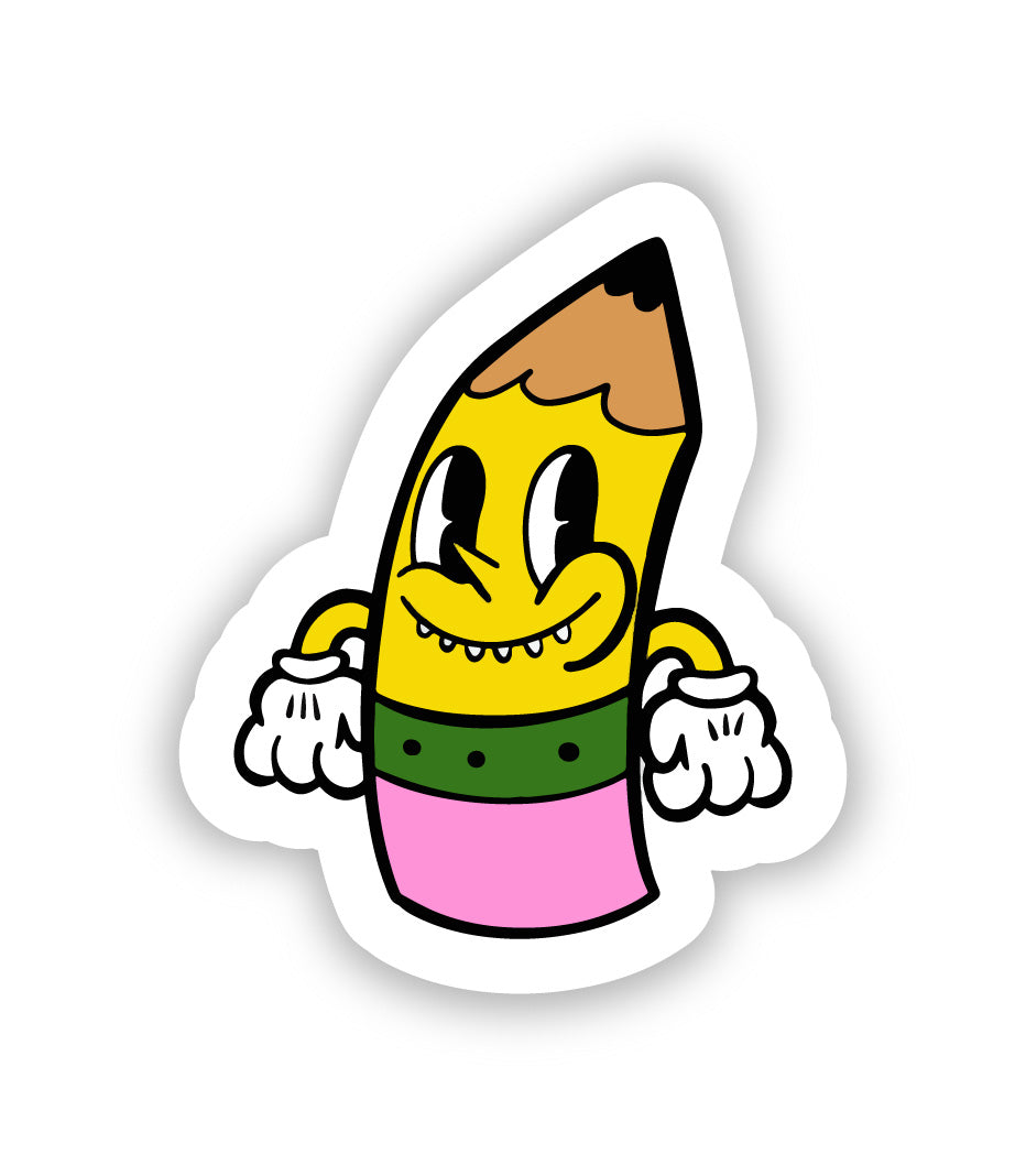 Toon Pencil Sticker