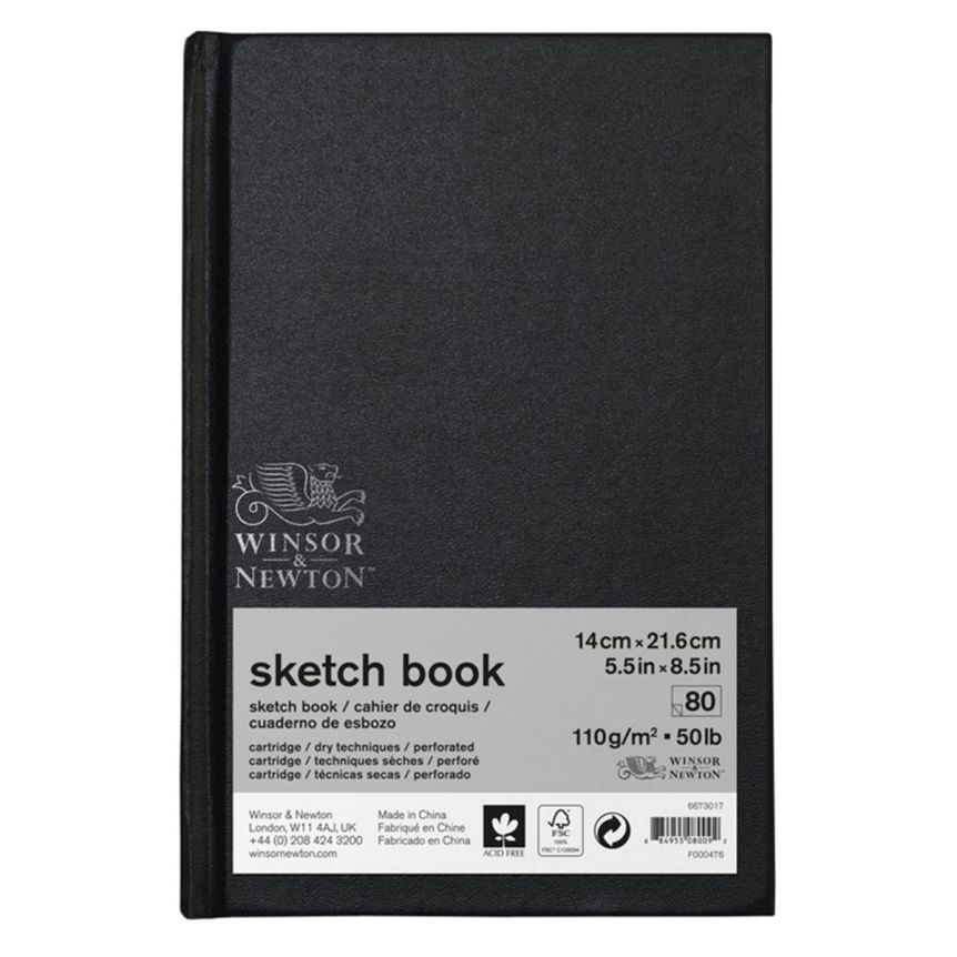 Winsor & Newton Sketchbook 5.5"x8.5" Hard Bound
