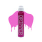 Pink mop container with white cap and the word "Dripper" written on the face in a bold black font. The mop is positioned in front of a white background with drips that match the pink color of the mop.