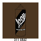 A black outline drawing of a mocha brown spray paint can with the word "Loop" written on the face in script. The background is a color swatch of the same mocha brown with a white border with the words "311 Graz" at the bottom.