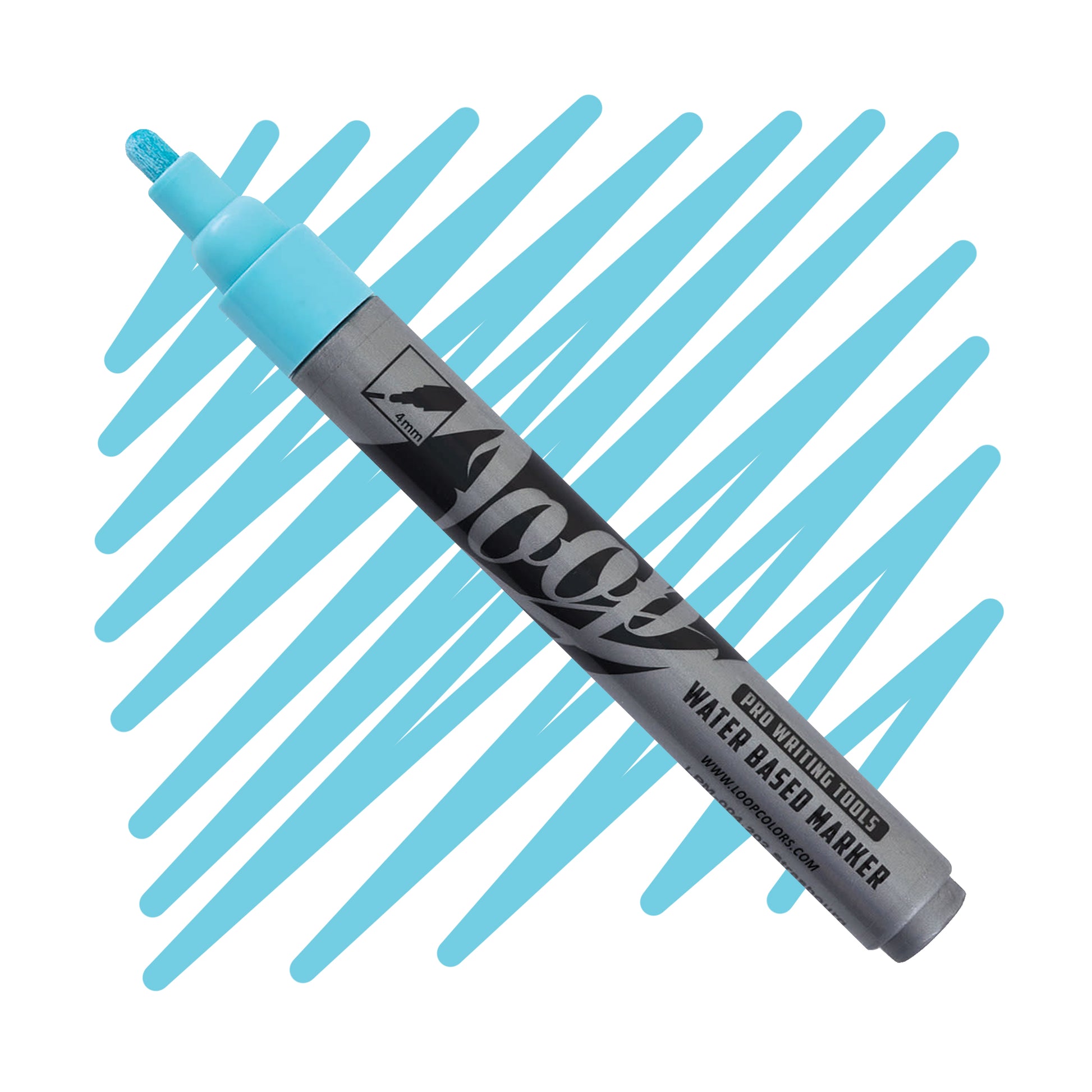 bullet Nib 4mm Loop Strasbourg waterbased  paint marker 