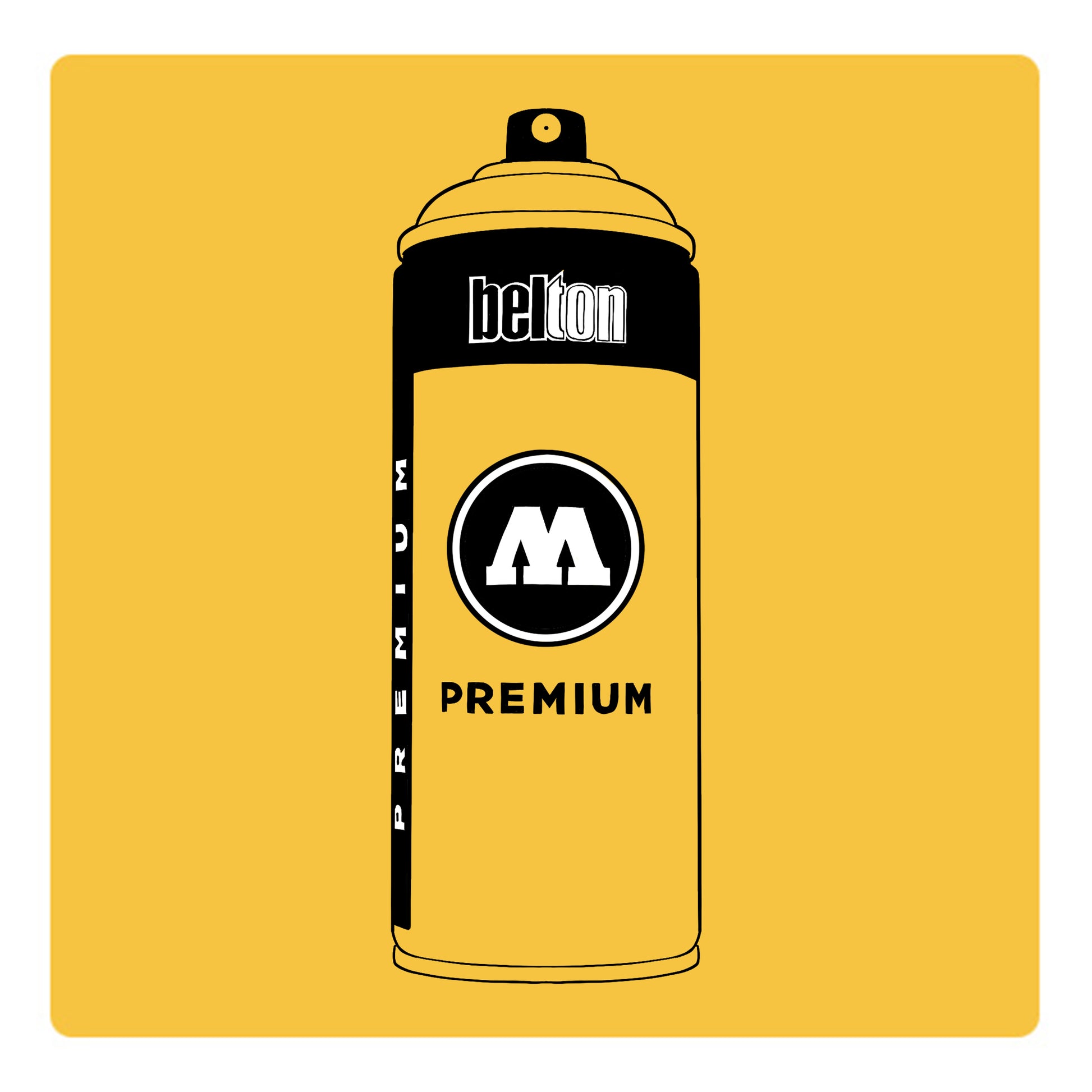 Belton Molotow premium spray paint in color Quince