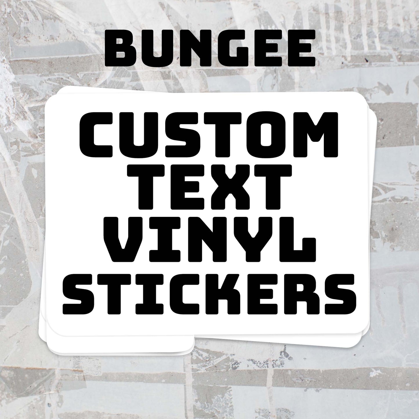 Custom Rectangle Vinyl Stickers