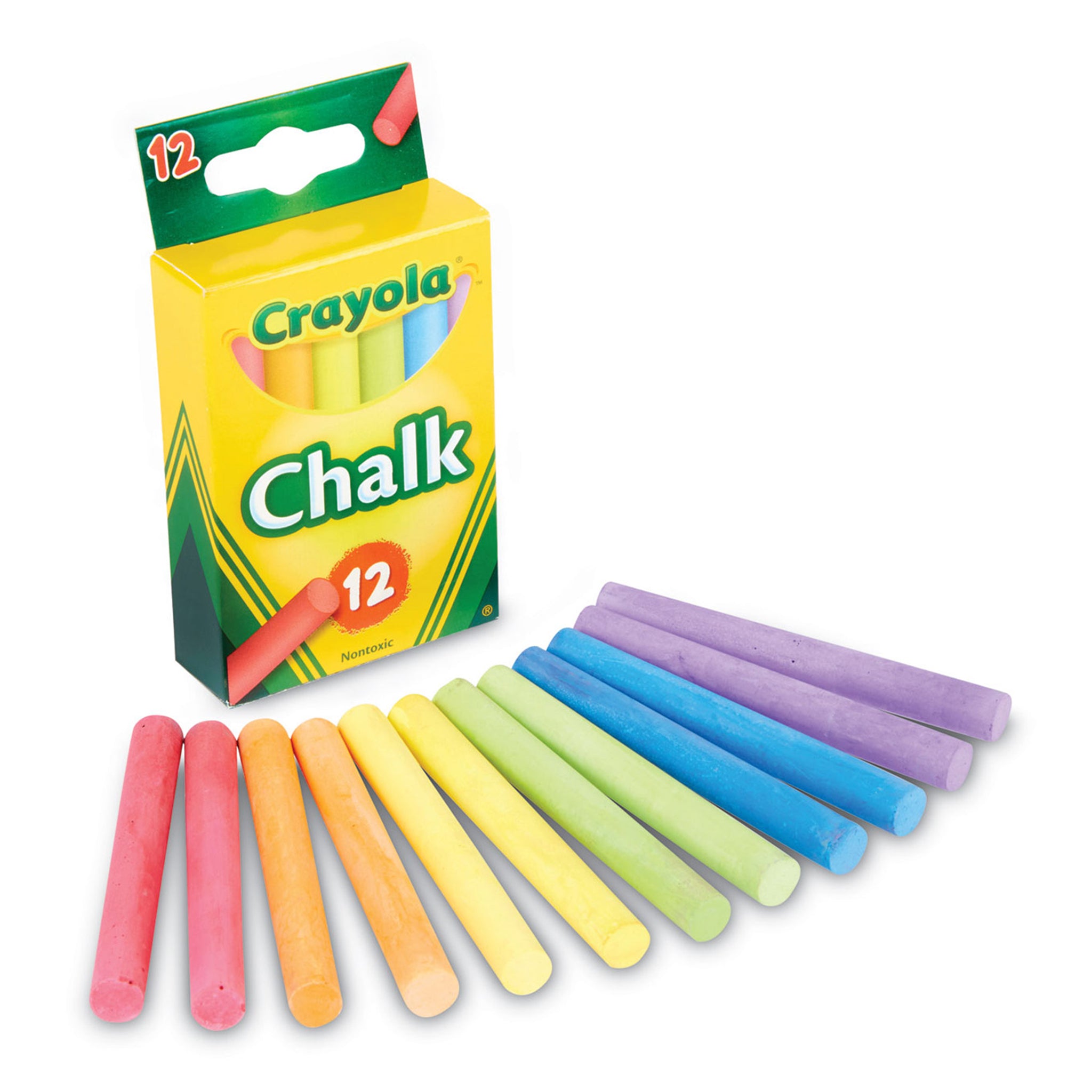 Crayola Chalk 12 Pack Overspraysupply