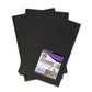 Stack of black sketchbooks with a 'Daler & Rowney' label on a white background.