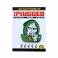 Carded pin plugged MF DOOM album cover pin