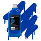 Graffiti art squeeze, mop marker refill paint in dark blue.