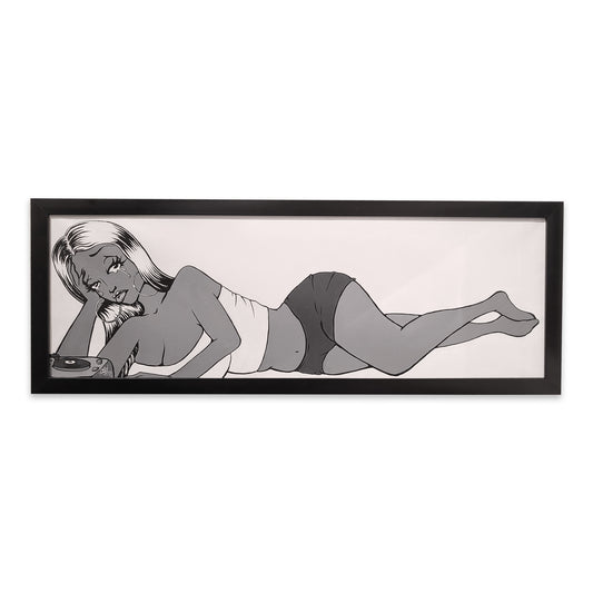 Original painting on canvas by street artist Ed Gutter for sale for art collections