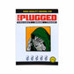 Square enamel pin of metal mask with green hood pin plugged carded