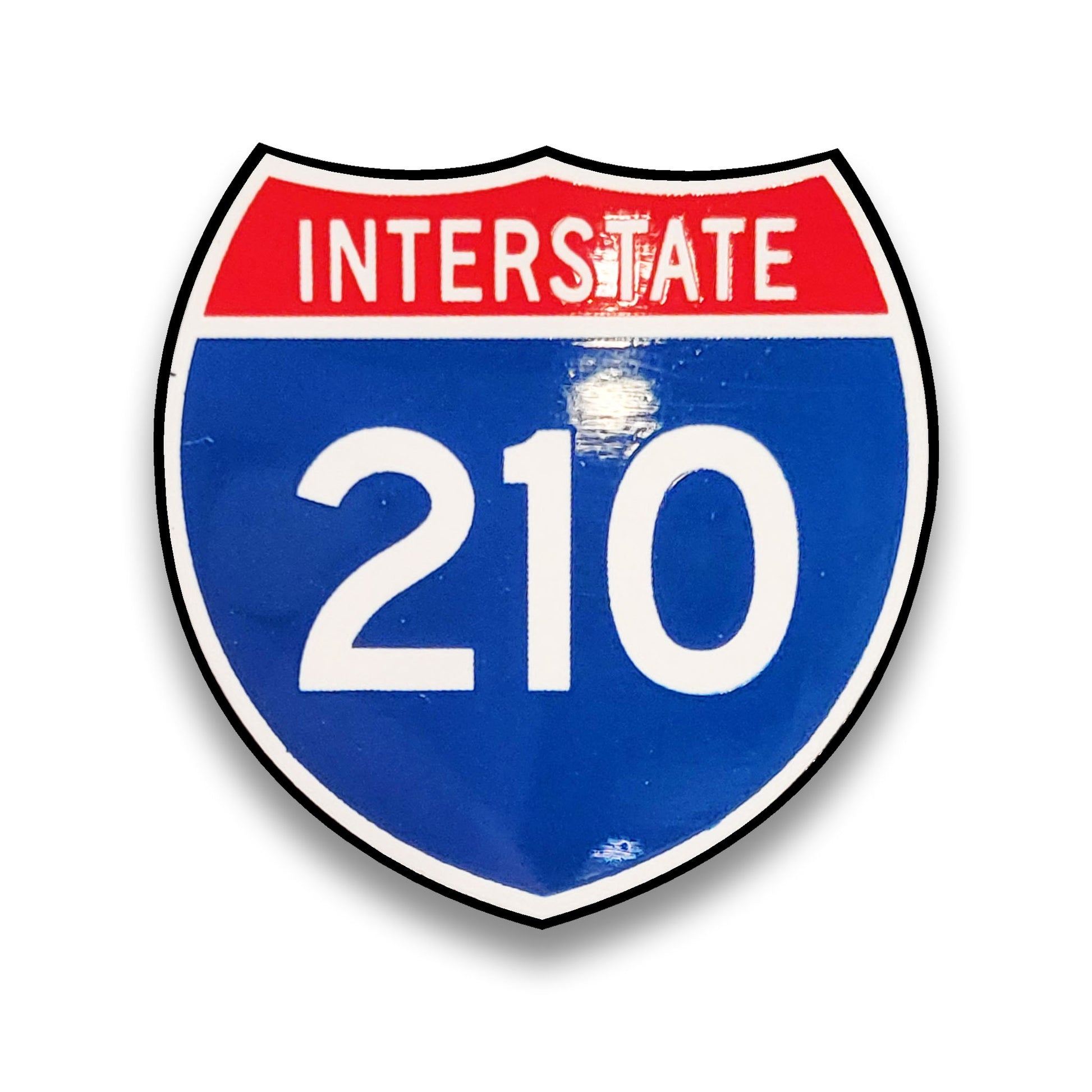 Nc 210 Sign Interstate 210 Enamel Pin – Overspraysupply