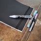 Black paged sketchbook by graffiti brand Loop Colors 