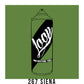 Loop Colors spray paint can in the color Siena green