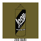 Loop Colors spray paint can in the color bari green