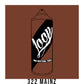 Loop Colors spray paint can in the color Mainz brown