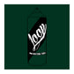 Loop Colors spray paint can in Rimini dark green