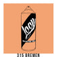 Loop Colors spray paint can in the color Bremen peach brown