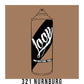 Loop Colors spray paint can in the color Nurnburg brown