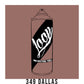 Loop Colors spray paint can in the color Dallas dark dusty pink